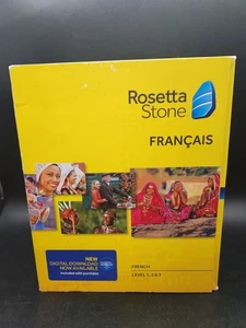 Rosetta Stone French Levels 1-3 Audio Companion Set CDs #31103 - Picture 1 of 4