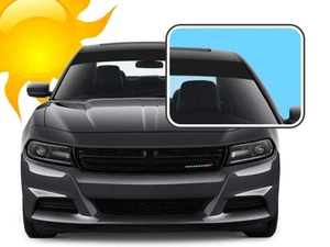 Premium Sun Visor Strip - Self-Healing Vinyl Windshield Blocker - All Vehicles - Bild 1 von 26