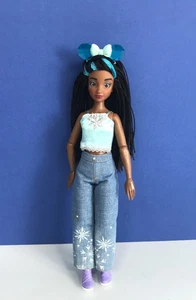 Disney Ily 4EVER Doll Inspired by Frozen Elsa Character figure blue hair braids - Picture 1 of 4