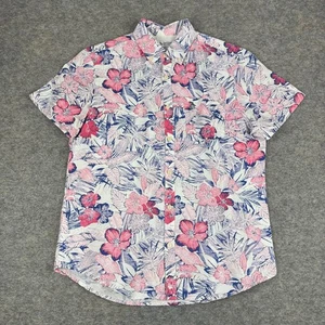 Camicia Pinguino con bottoni floreale hawaiana uomo media M - Foto 1 di 13