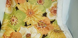 DURALEE FABRIC BLAKEMORE 5 FT X 54" Upholstery Fabric Floral Exclusive Coral - Picture 1 of 5