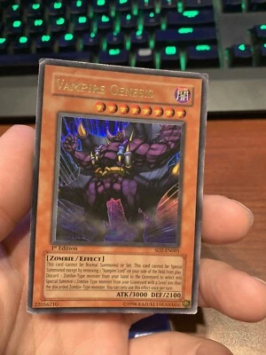 Yu-Gi-Oh Vampire Genesis 1st Edition SD2-EN001 Ultra Rare - Image 1 of 2