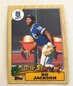 BO JACKSON 1987 ROOKIE TOPPS # 170 ROYALS - Picture 1 of 2
