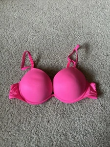 Pink Victoria’s Secret Pink Wear Everywhere Super Push Up BH 36A Neu mit Etikett - Bild 1 von 11