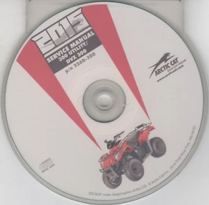 2015 ARCTIC CAT ATV 300 UTILITY, DVX 300 SERVICE MANUAL CD 2260-380 (820) - Picture 1 of 1