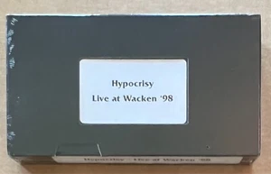 Hypocrisy - Live At Wacken '98 RARE Promo VHS - SEALED - Bild 1 von 2