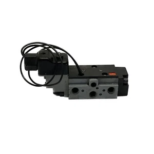Used Schrader Bellows 1/4” NPT 4-Way 2 Position 150 psi 120VAC Solenoid Valve - Picture 1 of 7