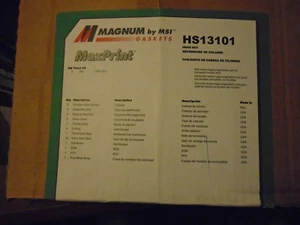 Engine Cylinder Head Gasket Set Magnum Gaskets HS13101 96-02 gm tk 305 - Picture 1 of 1