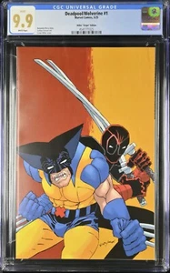 MINT! Deadpool/Wolverine #1 CGC 9.9. Frank Miller "virgin" 1:100 variant. - Picture 1 of 2
