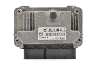 2013 VOLKSWAGEN VW GOLF 2.5 M/T CBTA ENGINE CONTROL MODULE ECU ECM 07K906055DG - Image 1 of 4