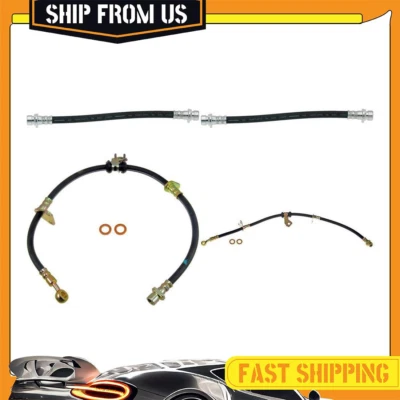 Manguera de freno Dorman Brake Line 4x para Honda CRX 1989-1991 Honda Civic 1989-1991 Foto 1 de 4