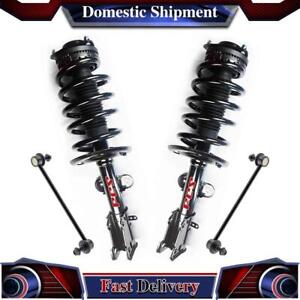 Front Sway Bar Links Struts with Coil Spring Assembly For Dodge Grand Caravan