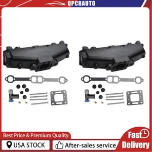 2 Set Marine Exhaust Manifold w/Gasket for MCM/MIE GM V8 Engines 305 350 377 V8 - Bild 1 von 12
