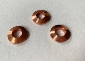 3x Gasket Fuel Injector Washer für Hinomoto CS100 CS112 CS122 MS135 MS142 MS150 - Picture 1 of 2
