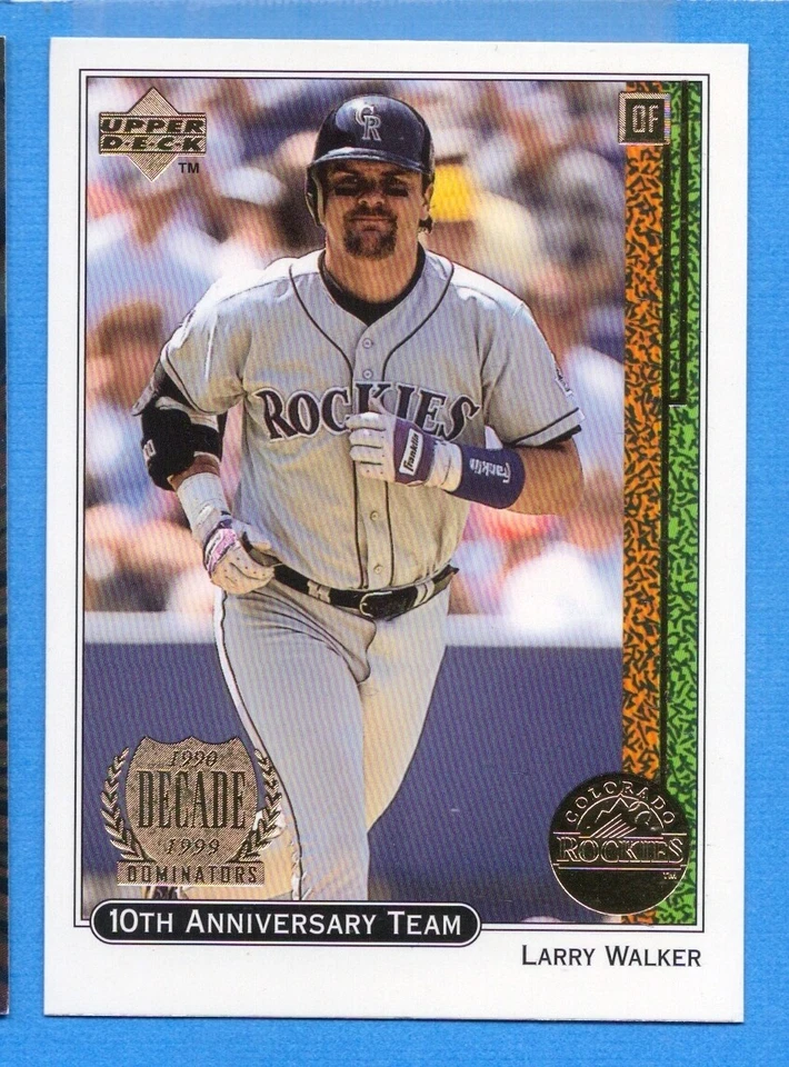 1999 Upper Deck 10th Anniversary Team #X29 Larry Walker Rockies - Image 1 of 1