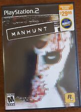 Manhunt (Sony PlayStation 2) PS2 Complete CIB Black Label