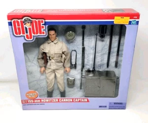 GI Joe Segunda Guerra Mundial 155 mm Obús Cañón Capitán Figura Generador Caja Ramrod - Imagen 1 de 10
