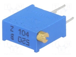 Potenciómetro: para instalación THT 100kΩ 500mW ±10% T910Z-100K potenciómetro THT - Imagen 1 de 1