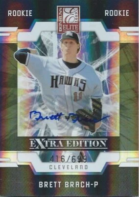(HCW) 2009 Donruss Elite Extra Edition BRETT BRACH #/699 Rookie  01459  01461 - Image 1 of 2