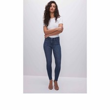 Good American Women's Good Legs Skinny Jeans High Waist Blue004 4/27