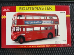 SUN STAR DIECAST ROUTEMASTER RM870-WLT 870  2908 1.24 SCALE NEW OLD STOCK BOXED - Picture 1 of 9