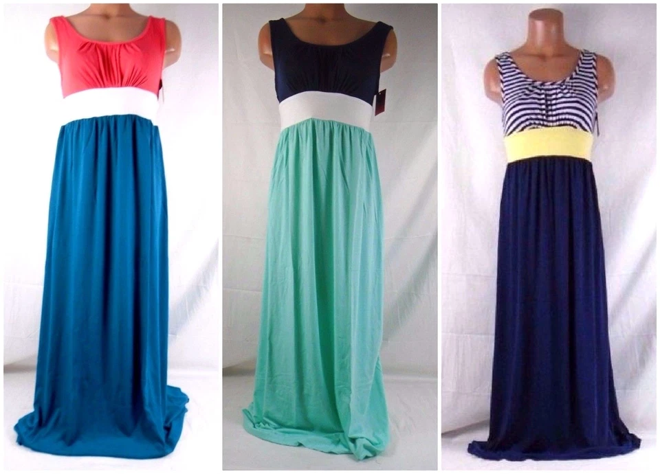 Maxi vestido Mossimo Supply Co 508608 nuevo en caja 201un Foto 1 de 1