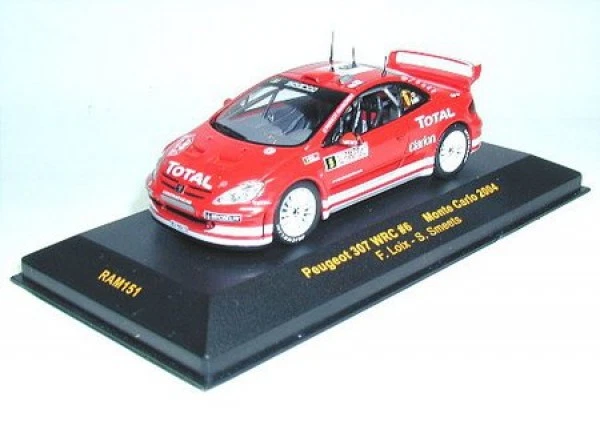 Peugeot 307 WRC No.6 Rally Monte Carlo 2004, IXO, 1:43 - Immagine 1 di 1
