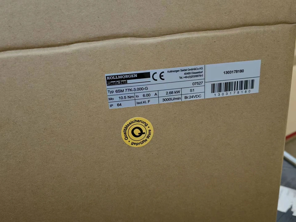 6SM57S3000G - KOLLMORGEN - 6SM 57S-3000-G / Servo Motor