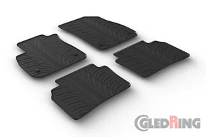 All Weather Custom Rubber Floor Mats fits 2018-2022 Buick Regal Sportback, Black - Picture 1 of 1