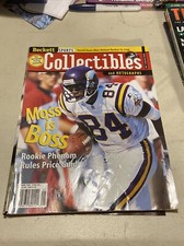 BECKETT SPORTS COLLECTIBLES MAGAZINE January 1999 Randy Moss Small Crinkle