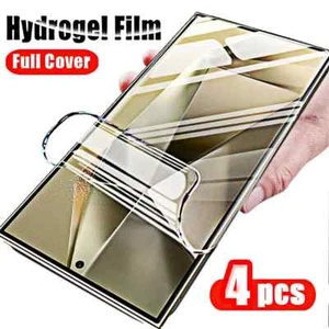 1-4pcs Hydrogel Film for Samsung Galaxy S24 S23 FE Screen Protectors Protective - Picture 1 of 16