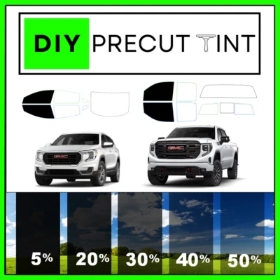 DIY PreCut Premium Ceramic Window Tint Fits 2007-2025 Honda CRV FRONT TWO Doors - Image 1 of 4