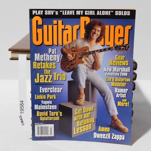  PAT METHENY EVERCLEAR YNGWIE MALMSTEEN AMEN GUITAR PLAYER MAGAZINE March 2001 - Picture 1 of 6