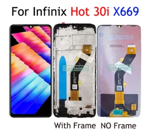 For Infinix Hot 30i X669 X669C Hot30i NFC X669D LCD Display Touch Screen Digitiz - Picture 1 of 1