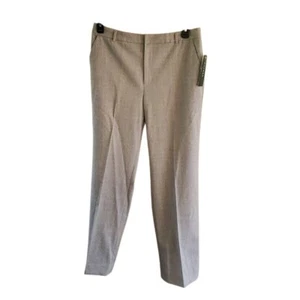 Lauren Ralph Lauren Randolph Grey Dress Pants Women’s Size 12 NWT Classic Fit - Picture 1 of 7