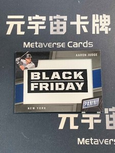 2017 Panini Black Friday Aaron Judge Jumbo Patch Memorabilia Relic #BF-AJ
