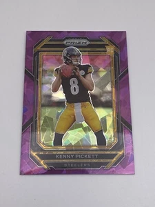 2022 Panini Prizm Purple Prizm #301 Kenny Pickett RC 5/125 Pittsburgh Steelers - Picture 1 of 6