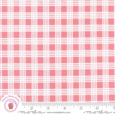 Moda LOVESTRUCK 5194 13 Pink Rosewater Check Plaid LELLA BOUTIQUE Quilt Fabric - Image 1 of 4