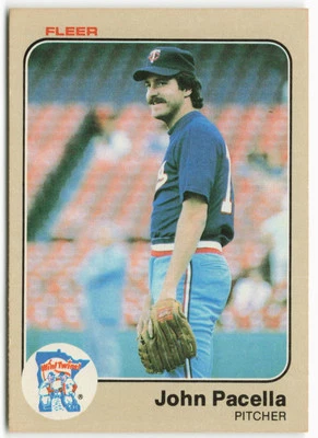 1983 John Pacella Fleer - Minnesota Twins - Image 1 of 2