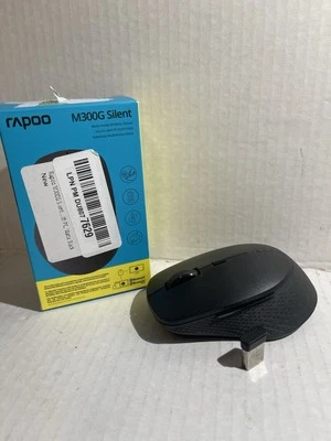RAPOO M300G Silent Wireless Bluetooth Mouse Multi-Mode 2400DPI for Laptop PC Mac - Image 1 of 4