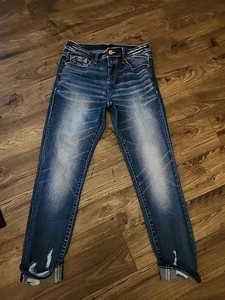 Buckle Jeand Größe 2 26 Taillenbündchen Distressed Damen Jeans - Bild 1 von 10