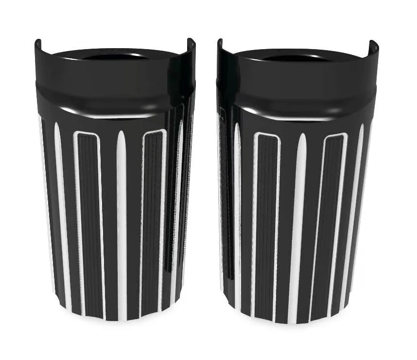 Cubiertas para botas de horquilla calibre 10 Arlen Ness - (+2 pulgadas) Bicicleta de calle cromada para motocicleta Foto 1 de 4