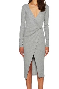 Bec & Bridge Fawcett Long Sleeve Wrap Dress W/ Long Sleeves Size 6 XS 6 Small - Picture 1 of 8
