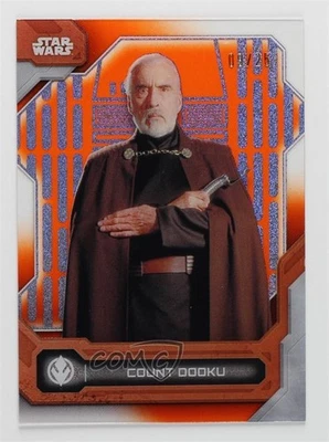 2024 Topps Star Wars High Tek 9/25 Count Dooku #25 07qw - Image 1 of 3
