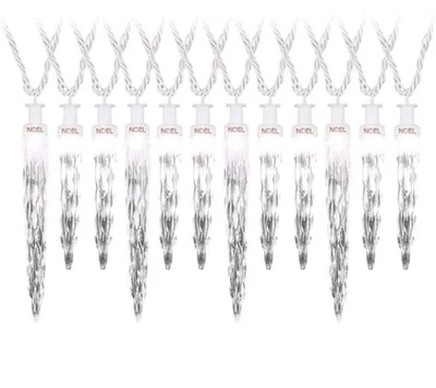 Luces LED blancas para hielo de Navidad Gemmy Lightshow Color Motion 24 unidades  Foto 1 de 3