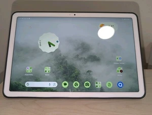 Google Pixel Tablet 128GB Porcelain With Case bundle - Picture 1 of 7