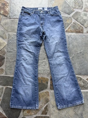 Pantalones de mezclilla de colección Y2K Carolina Blues para mujer 12 azul corte bota 100 % algodón Foto 1 de 4