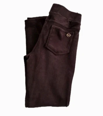 Michael Kors Pull On Corduroy Size Small Chocolate Pants - Image 1 of 4