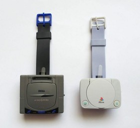Sega Saturn PlayStation VS Watch Sega Saturn PS one