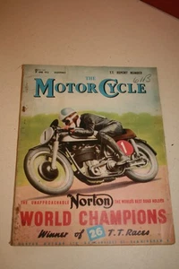 The Motor Cycle Magazine 19 June 1952 TT Report Number - Picture 1 of 7